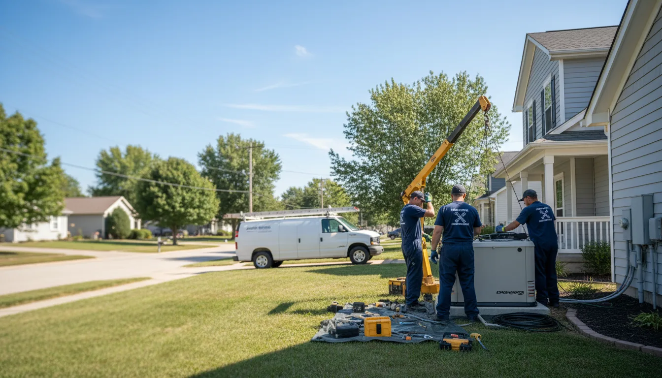 Generator Installation in Bynum, MT near me